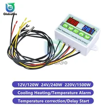 Interruptor controlador de temperatura para incubadora de aire acondicionado, alarma de zumbador ST3012, termómetro, termostato