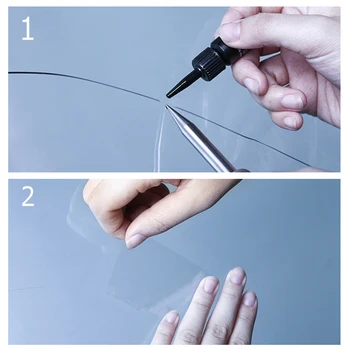 

Cups Repair Tool Windshield Recovery Kit Inject Resin Suction 24PCS Car Chip DIY