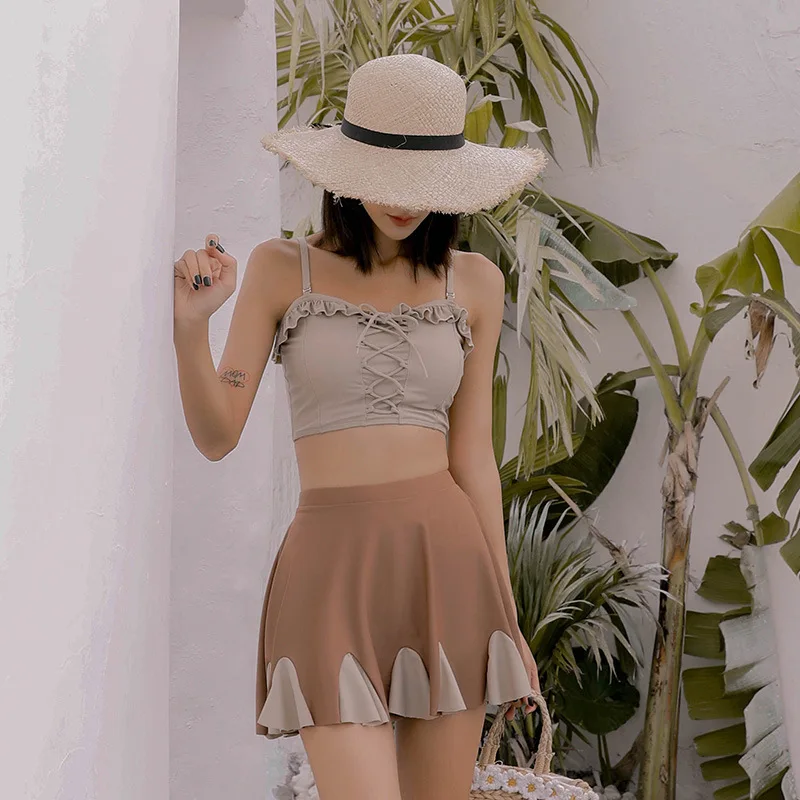 Купальник с пуш-ап, чашечки бикини, Maillot Femme, новинка, Женский раздельный купальник, сексуальный стиль, корейский стиль, с горячим принтом, полиэстер, Sierra Surfer