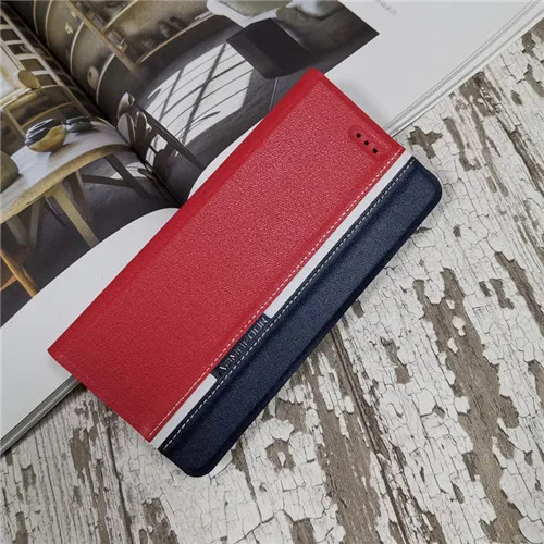 Чехол для huawei honor 10 lite, ультра тонкий кожаный флип-чехол для huawei honor 10i view 10, чехлы для задней панели, стильный кошелек, подставка - Цвет: red 1009