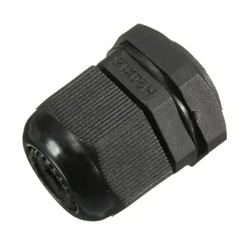 

10 x Black Waterproof Compression Cable Stuffing Gland Lock