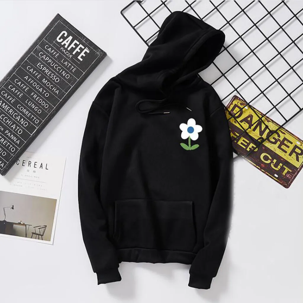 Hoodies Women Autumn 2019 Print Long Sleeve Hooded Harajuku Streetwear Hoodie Hoodies And Sweatshirts Women Pullovers Clothes
