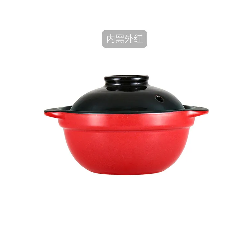 Casserole Pot Bird's nest small stewing cup ceramic casserole baby Mini casserole traditional pot with handle caliber 11.8cm height 5.5c