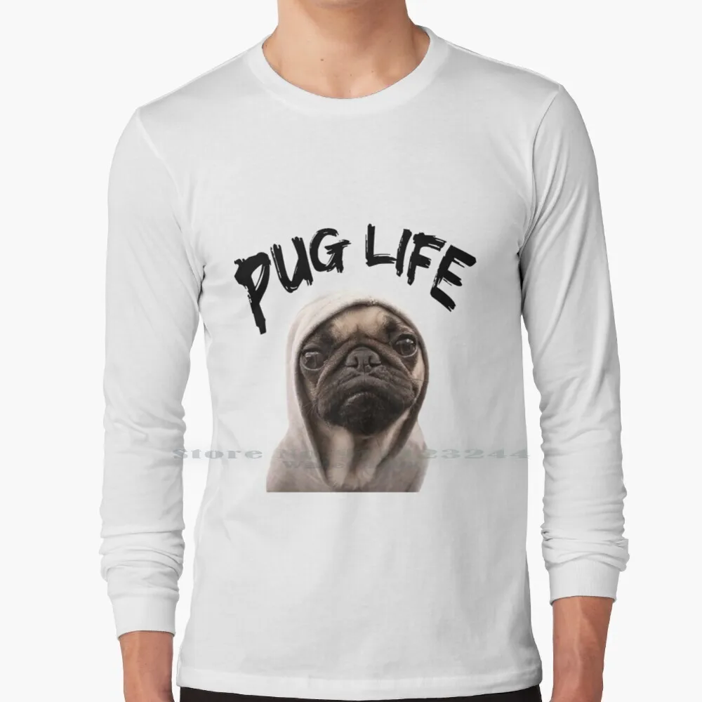 pug long sleeve shirt