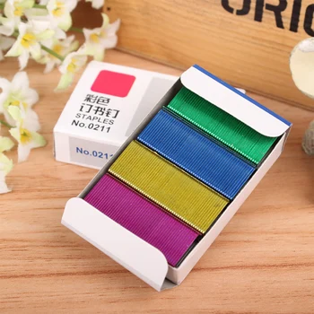 

Staple Needle Nail Color 800 Staples Supplies Office Gift 1.2cm Professional Book Sewer Stationery Students Accessories