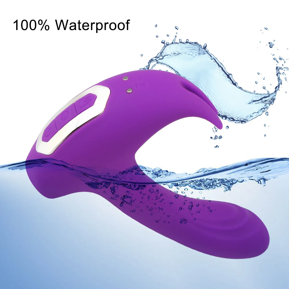 Powerful Silicone G-spot Vibrator With 11 Vibration Modes For Her_voghion.com