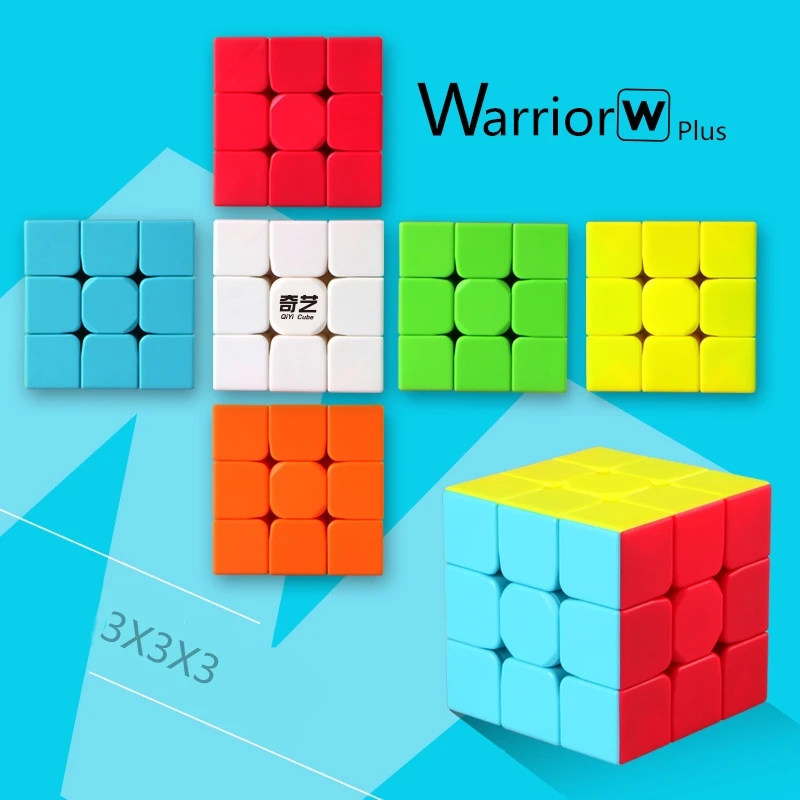 Qiyi Warrior W 3x3 кубик рубика магический куб qiyi воин рубик кубов Профессиональный warrior w