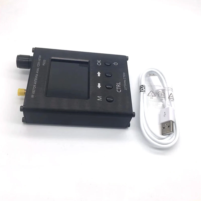 2,4 дюймов TFT PS100 N1201SA UV RF векторное сопротивление ANT КСВ антенна анализатор метр тестер 137,5 МГц-2,7 ГГц
