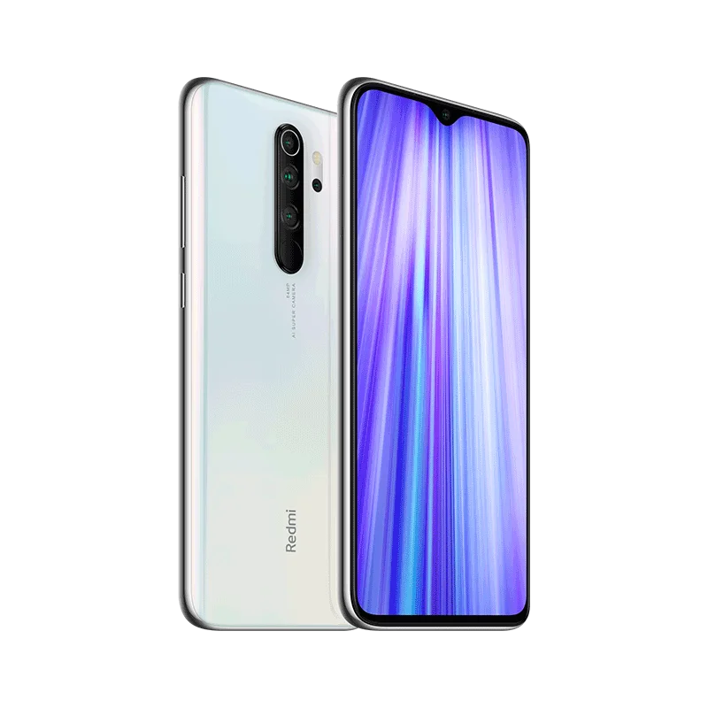 Pearl White 64GB Redmi Note 8 Pro Xiaomi Глобальная версия 6 ГБ 64 ГБ / 128 ГБ Смартфон G90T Octa Core 6,53 ”64-мегапиксельная 4500 мАч NFC Мобильный телефон Android - Цвет: Pearl White 64GB