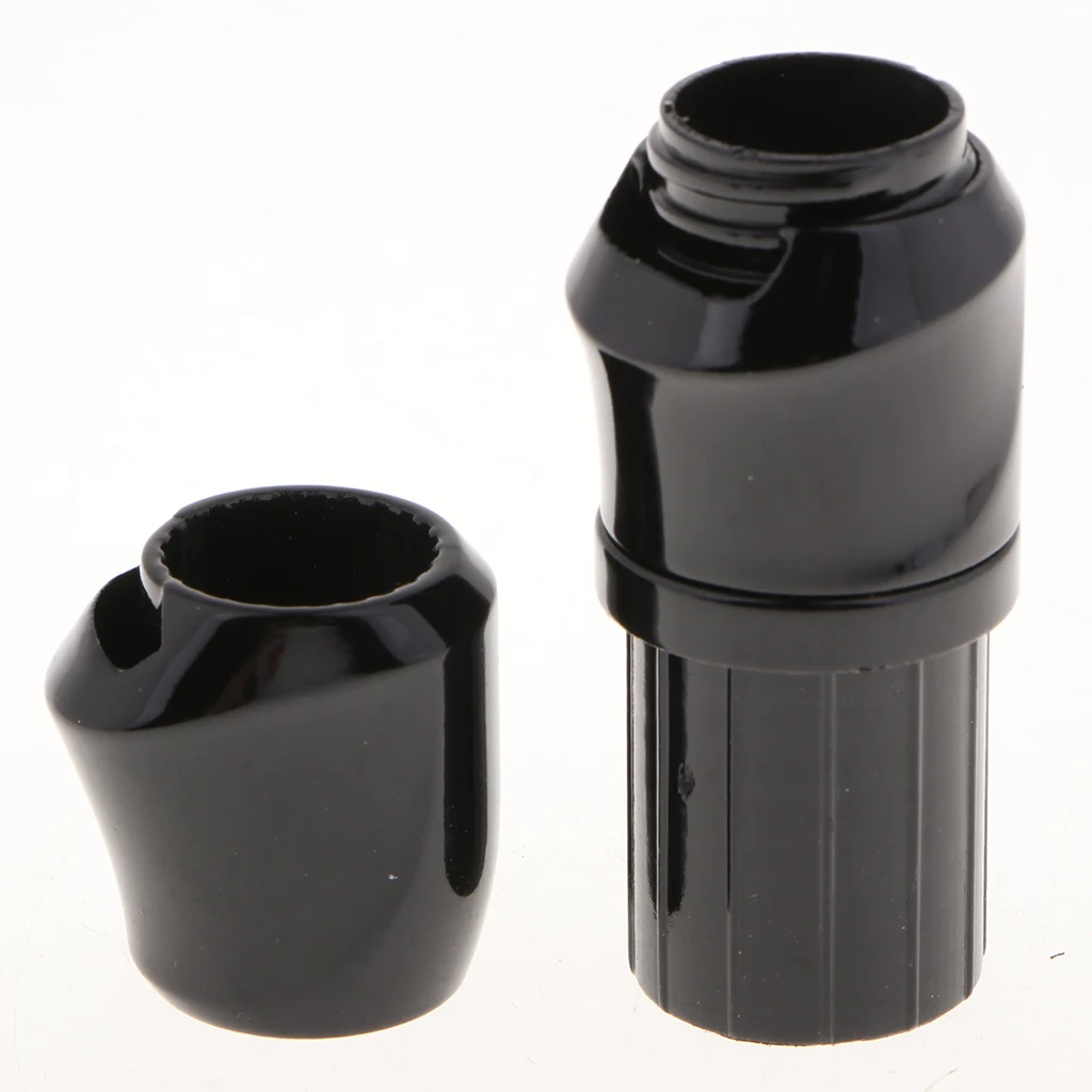 Fishing Reel Seat Set Aluminum Alloy Plastic Locking Nut Decorative Trim Ring Rod Repair Fishing Reel Seat Fishing Tools