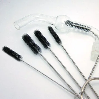 

5pcs/set New Durable Nylon Shank Briar Tobacco Pipe Cleaner Cleaning Stainless Steel Brush High Quality AC889