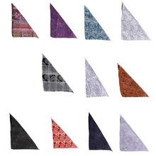 Мужской стильный стиль Peiris узор квадратный портативный платок Hanky