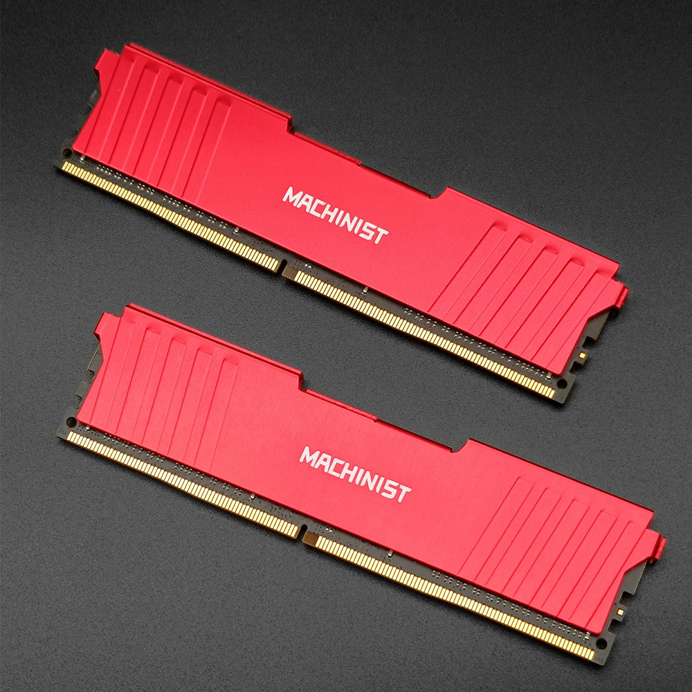 Memória Machinist-ddr4 Ram 8gb Memória Não-ecc 2666 Mhz 2133mhz Dimm Desktop com Dissipador de Calor Pcs - Imagem 5