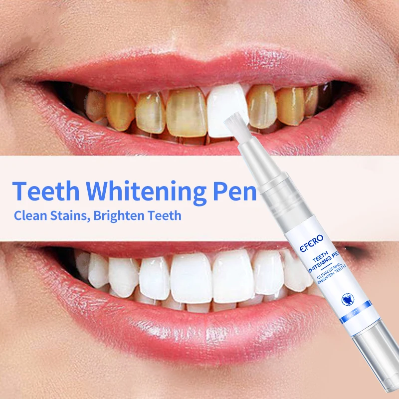 EFERO Teeth Whitening Pen Cleaning Serum Remove Plaque Stains Dental Tools White Teeth Oral Hygiene Tooth 3