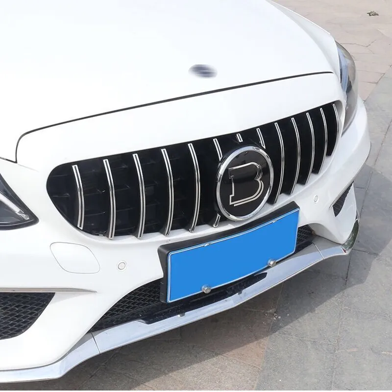 Для Mercedes Benz A C CLA GLA CLS ML GLK Автомобильная эмблема Замена Insignia Передняя Решетка