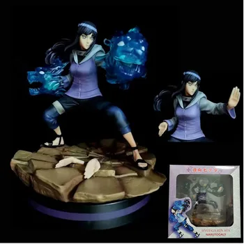 

NEW Naruto Hyuuga Hin Ata Narutogals Figure Temple GK Hina Twin Lions Battle Statue Figures Anime figure Toys For gifts 22CM