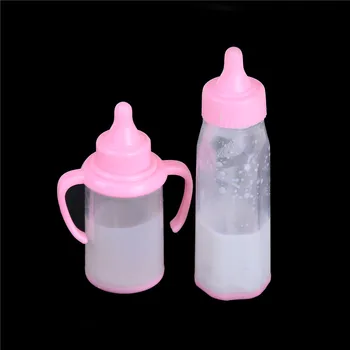 

Disappearing Milk Bundle Kids Play Toy Accessory Reborn Preemie Kit Baby Dolls Feeding Bottle Magic Dummy Pacifiers Set 12cm/9cm
