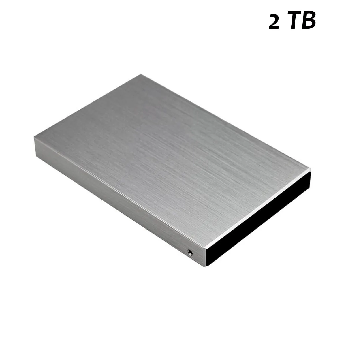 SILVER 1TB Жесткий диск 1 ТБ/2TBUSB3. 0 внешний HDD 2," Портативный SATA интерфейс внешний жесткий диск HDD диск для окна/Mac/ноутбука - Цвет: SILVER 1TB
