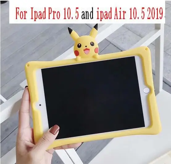 Детьми носить подставка планшет силиконовый чехол для iPad 2/3/4 Pro 9,7 10,5 Air 1/2 10,5 противоударный чехол для iPad 9,7 - Цвет: Pro 10 5 Air 10 5