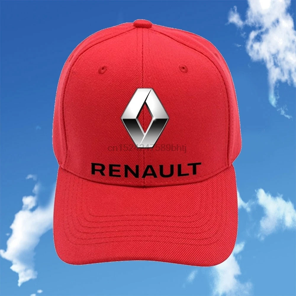 Повседневная хлопковая бейсболка с логотипом Renault и может быть правильно отрегулирована по размеру уличная бейсболка