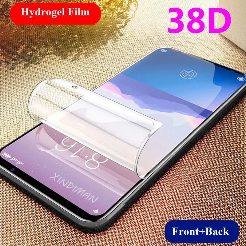 

38D Full hydrogel film for Meizu15 15plus 15lite Screen protector for Meizu16S 16XS 16plus M6 Note M9 note For meizu pro7 7plus