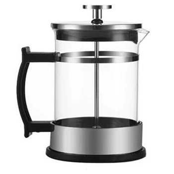 

350Ml Manual Coffee Espresso Maker Pot Stainless Steel Glass Teapot French Coffee Tea Percolator Filter Press Plunger