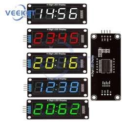 Tm1637 módulo de exibição led 0.56 polegada 4 dígitos 7 segmento módulo relógio tubo digital tm1637 led tubo indicador de tempo para arduino