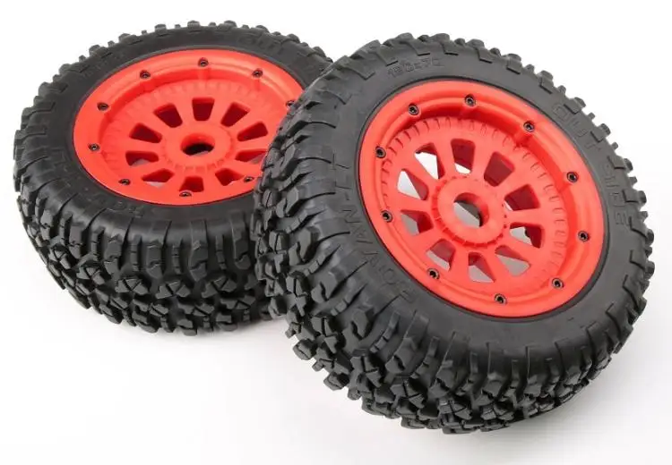 180*70 мм грязевые колеса с цветной втулкой для Rofun SLT LT trucks Baja 4wd LOSI 5ive T KM X2. 30 градусов