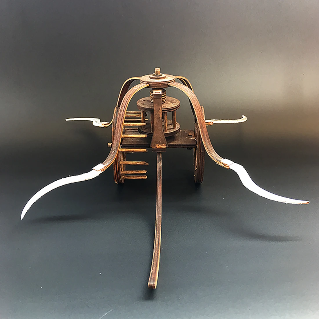 1:35 DIY старинная колесница модель осадная машина деревянная 3D головоломка модель-колесница
