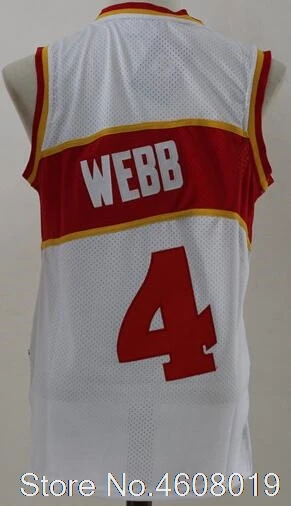 Мужские баскетбольные майки 4 Spud Webb 21 Dominique Wilkins 15 Vince Carter 1 Трейси Макгрейди Пенни хардауэй