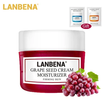 

LANBENA Face Cream Grape Seed Facial Cream Deeply Repairing Lifting Firming Nourishing Protecting Revitalizing Tighten Face Care