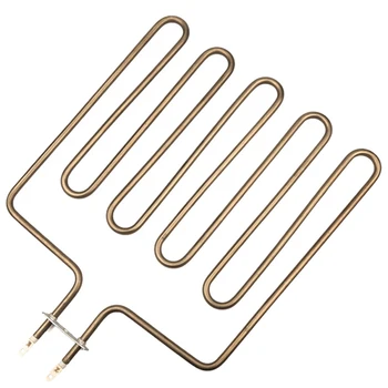 

New 2000W Hand-Shape Sauna Electric Heat Tube Sauna Green Stainless Straight Pipe 4U Sauna Tubular Air Heating