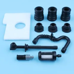 Kit de conduites de filtre à Air, huile et carburant, bouchon de support tampon annulaire AV pour Stihl 018 MS180 017 MS170 tronçonneuse 1123 791 7300 1123 791 2800 