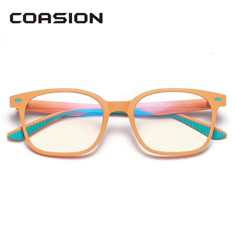 Очки компьютерные COASION TR90 детские гибкие аксессуар для защиты от сисветильник