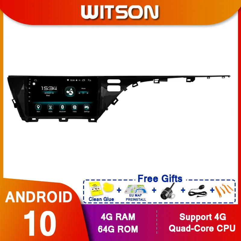 WITSON 10 2 &quotFULL HD сенсорный экран Android Восьмиядерный Автомобильный GPS мультимедийный