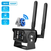 ANBIUX Full HD 1080P 4G sim-карта Wifi ip-камера Водонепроницаемая 2MP 1MP ONVIF металлический корпус Мини CCTV камера безопасности s 128G слот для sd-карты