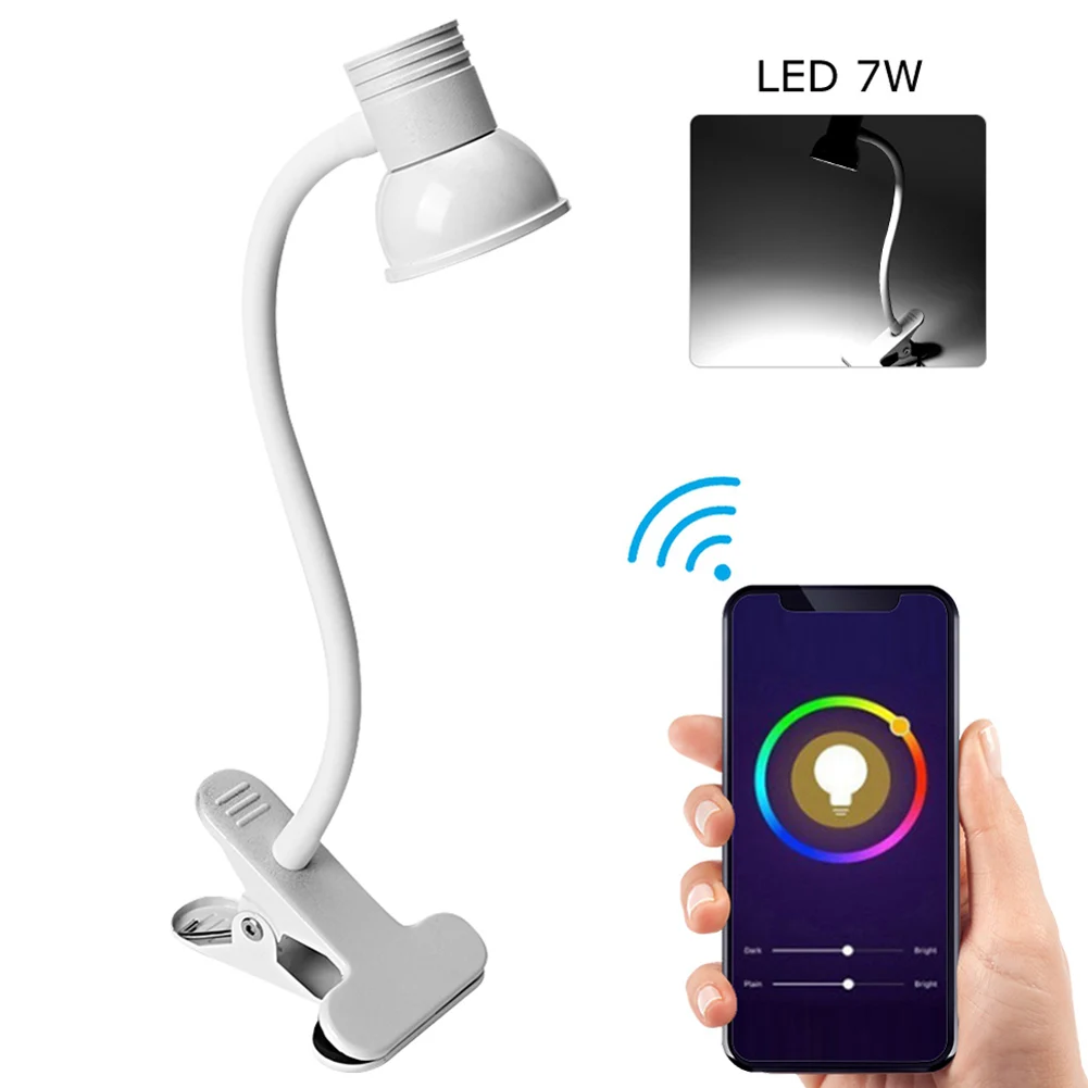 

New WiFi Smart Desk Lamp Remote Control Reading Clip Night Light for Home Bedroom Office NE