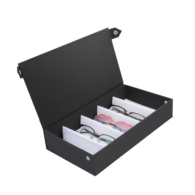 5 Grid Sunglass Glasses Storage Case Eyeglasses Display Glasswear Box Tidy Tool Sunglass Glasses