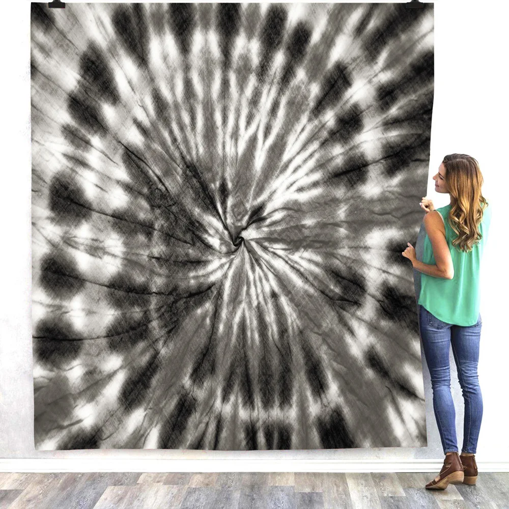 

Tie dye psychedelic Fleece Blanket 3D full printed Wearable Blanket Adults/kids Fleece Blanket Sherpa Blanket Drop Shipping 09