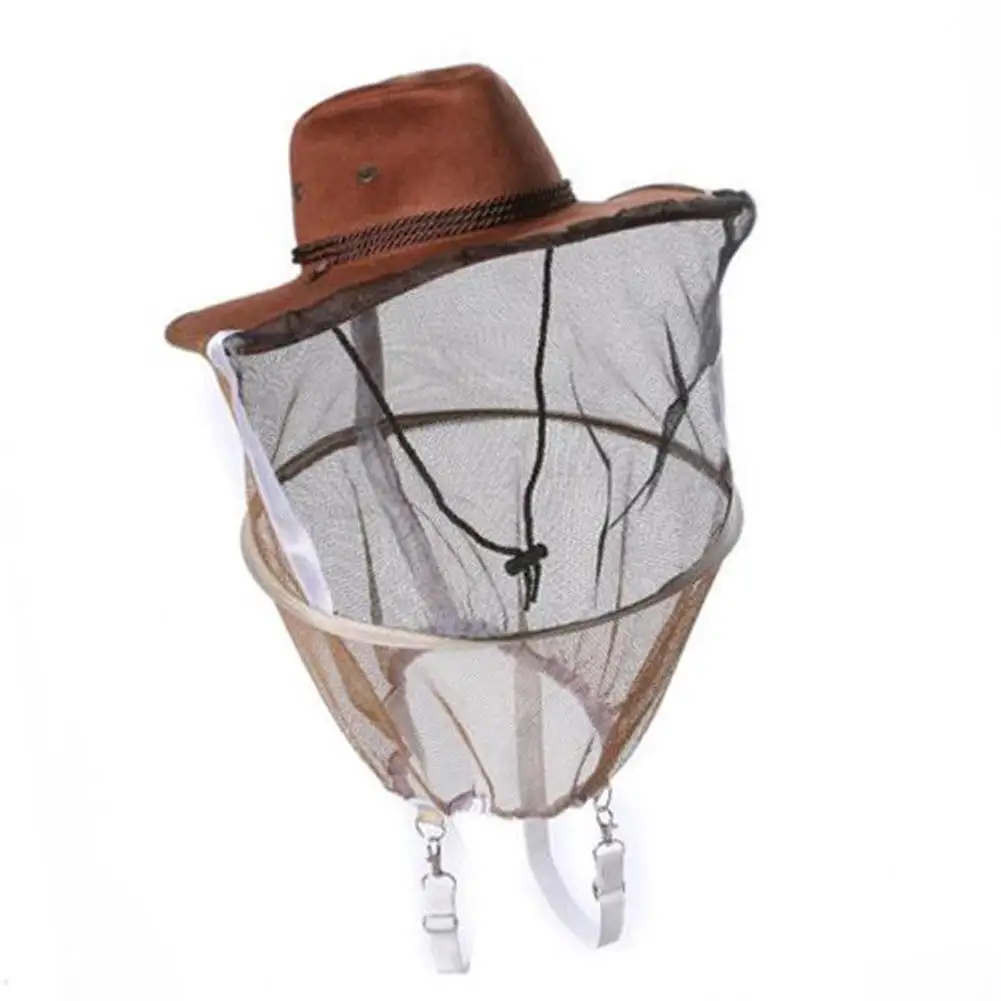 Beekeeping Cowboy Hat Beekeeping Protector Beekeeper Fly Insect Net Cowboy Comfortable Design Anti Bee Hat