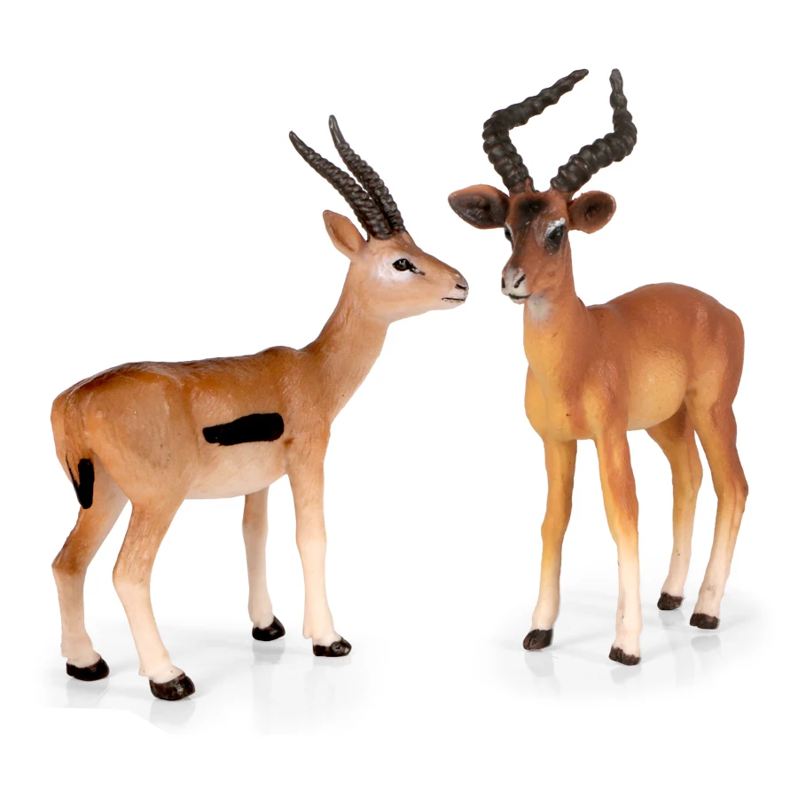 野生の森の動物園プラスチックモデルシミュレーションカモシカガゼルargaliモデルアクションフィギュア置物教育子供のおもちゃ Aliexpress Toys Hobbies