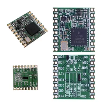 

RFM95 RFM95W RFM96W RFM98W 433/868/915MHZ wireless transceiver module HopeRF ORIGINAL FCC / ROHS / ETSI / REACH Certificated