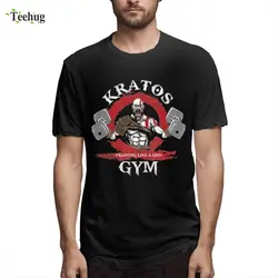 Забавная футболка Kratos Gym God of war с 3D принтом, Лидер продаж, Футболка мужская новинка, уникальная для мужчин, графическая футболка