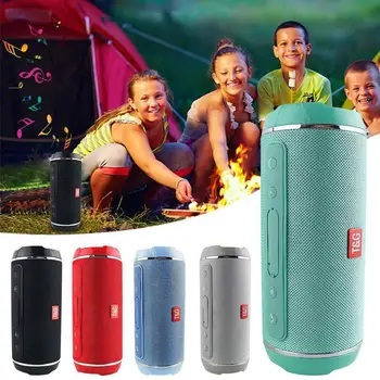 

Portable Wireless Bluetooth Speaker Waterproof Stereo Bass USB/TF/AUX MP3 Music Player Subwoofer For Smart Phones Laptops