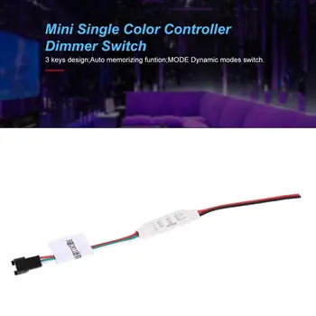 

3 Keys Single Color LED Controller Dimmer Switch DC 12V 24V for LED Strip Light SMD 2835 3528 5050 5630 3014