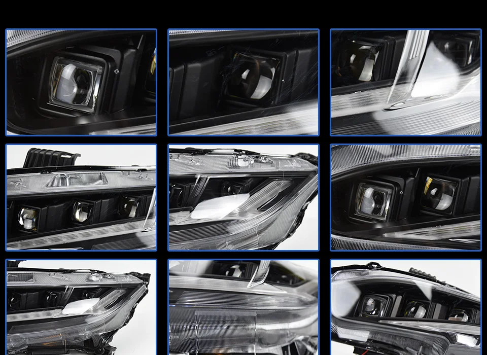 Фары для автомобиля Honda CIVIC X G10- DRL дневные ходовые огни головная лампа светодиодный Биксеноновая лампа Противотуманные фары, аксессуары для автомобиля