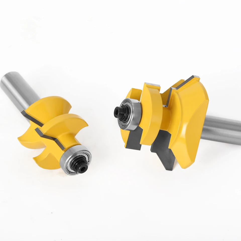 Finger Joint And Tongue Groove Bits LEATBUY Router Bit Set – 1/4 Inch ...
