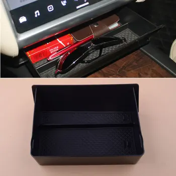 

Car Center Console Storage Drawer Box Container Tray Organizer Fit For Tesla Model X Model S 2017 2018 2019