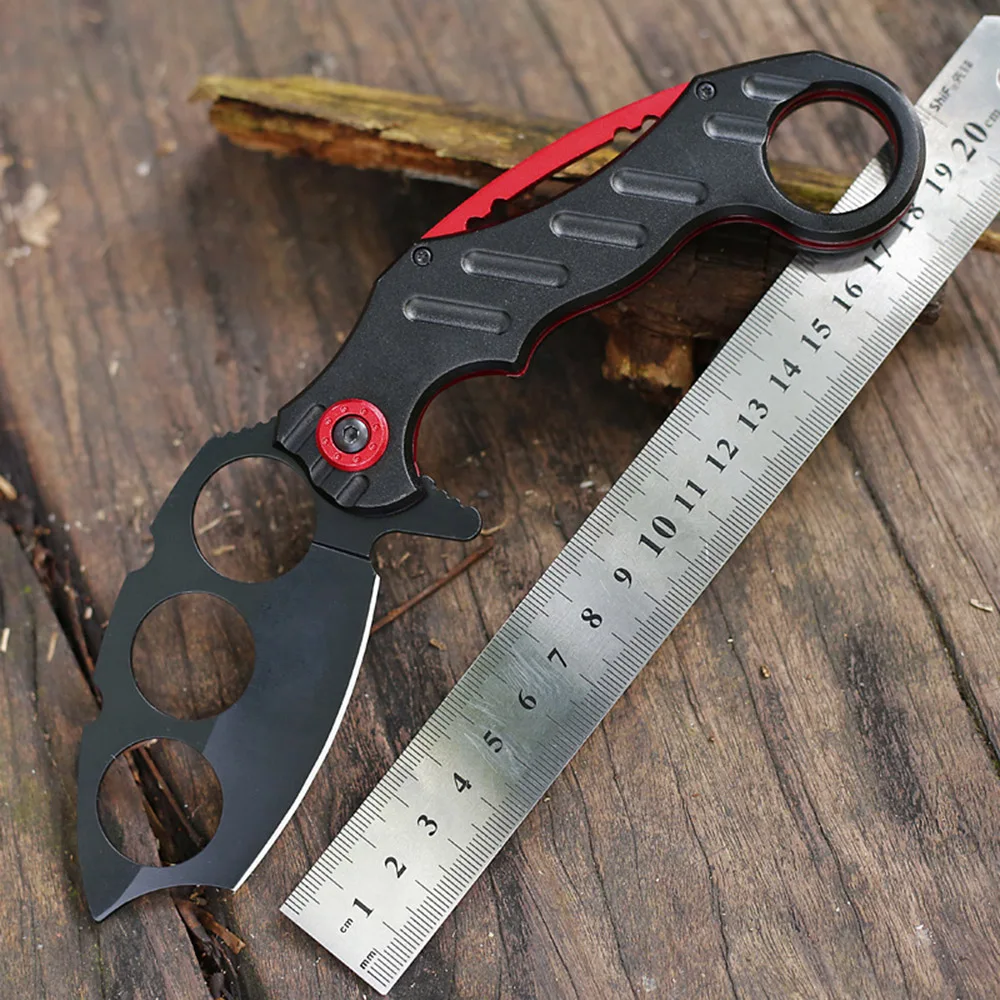 Нож для выживания OWL OD282 Karambi портативный складной походный тактический карманный