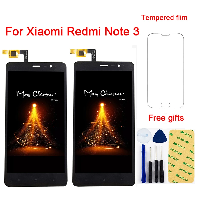 

For Xiaomi Hongmi Redmi Note 3 Note3 LCD Display Panel Screen Module Monitor + Touch Screen Digitizer Sensor Glass Assembly